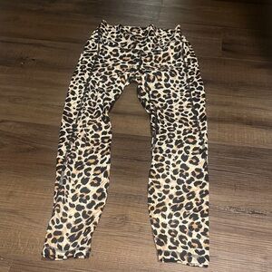 Leopard Print Women's Leggings